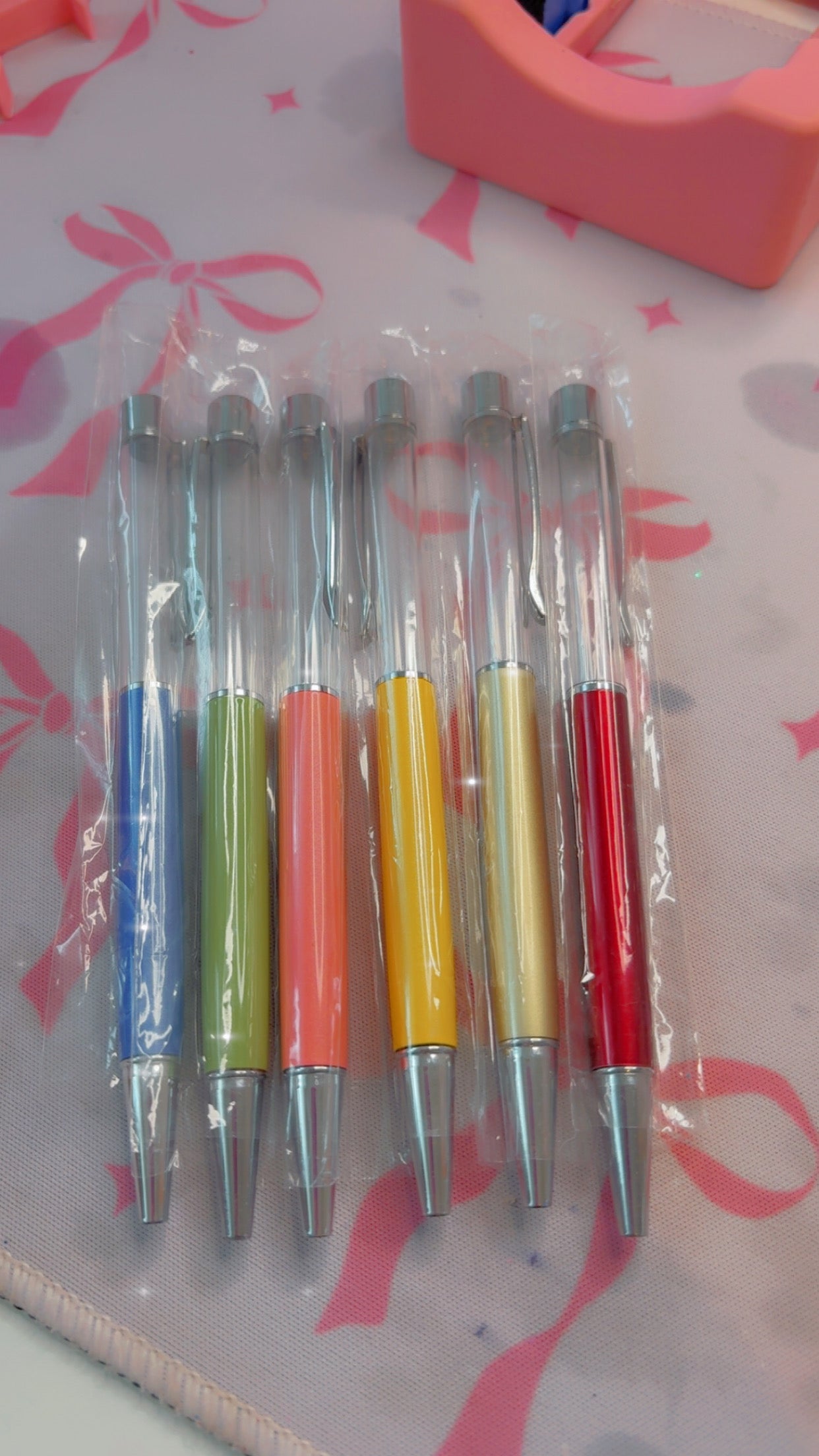 Glitter pens