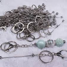 Beadable keychains